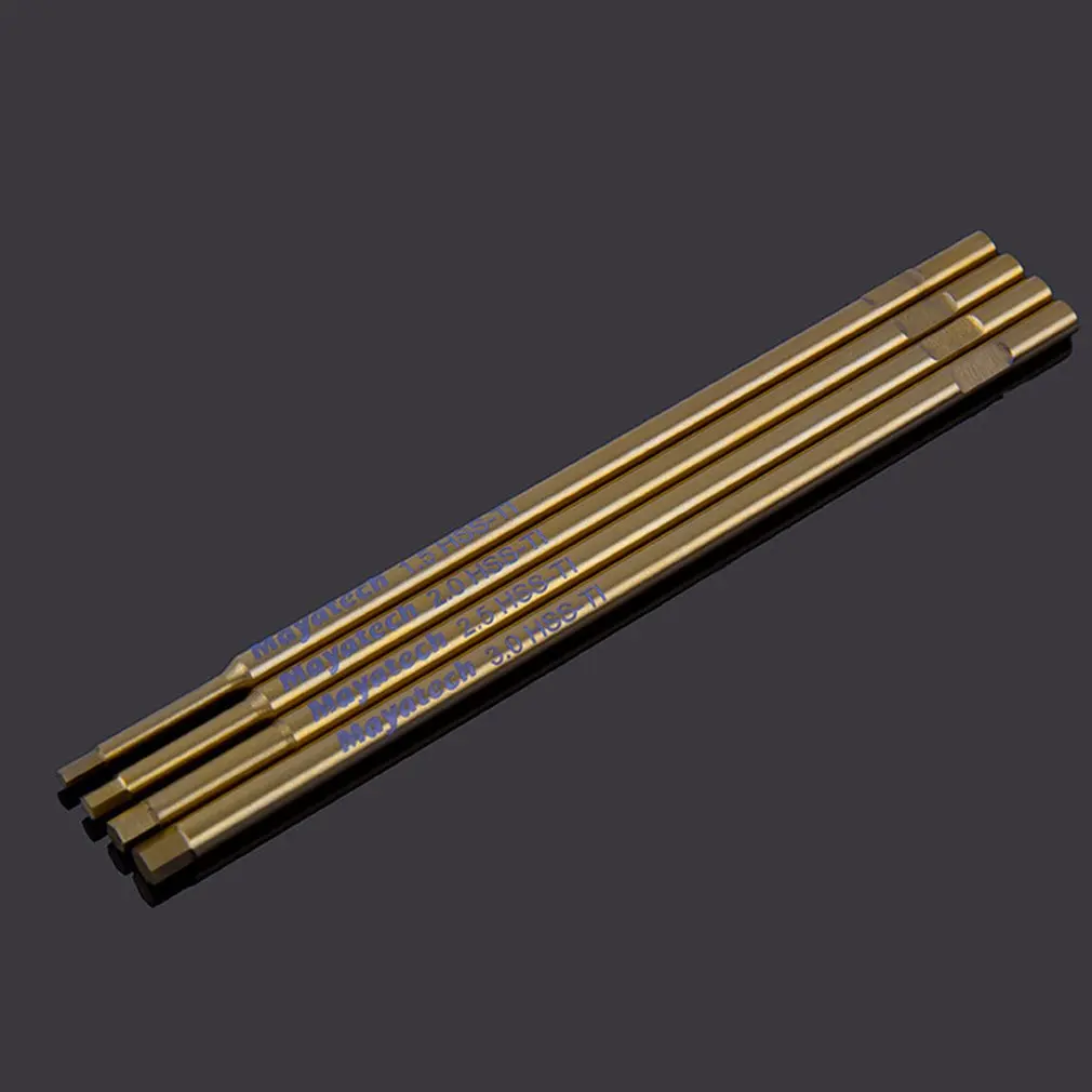 

Mayatech Durable Angular Wear-resistant Inside Hexagonal Screwdriver Head Titanium-gold Fine Workmanship