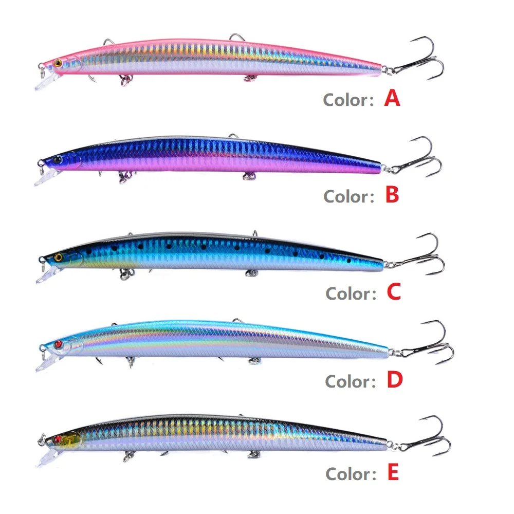 NEW HOT 18cm 24g Minnow fishing lure vibrating light swing noise hard tuna lures Ocean sea pesca tackle big fish baits swimbait