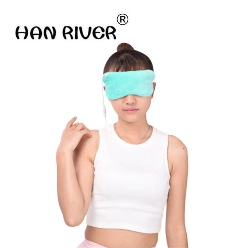 HANRIVER Usb heating steam heat help sleep shading goggles to alleviate eye fatigue moxibustion eye mask