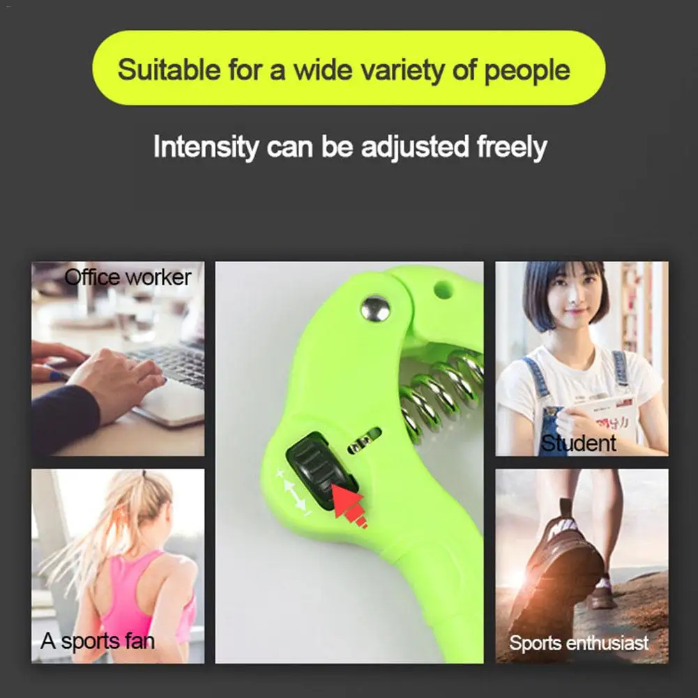 Ручной тренажер для развития мышц пальцев руки с регулируемым диапазоном