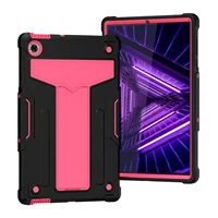 heavy duty hard case for lenovo tab m10 fhd plus 2nd gen tb x606fx tpupc shockproof stand cover tablet silicone armor case