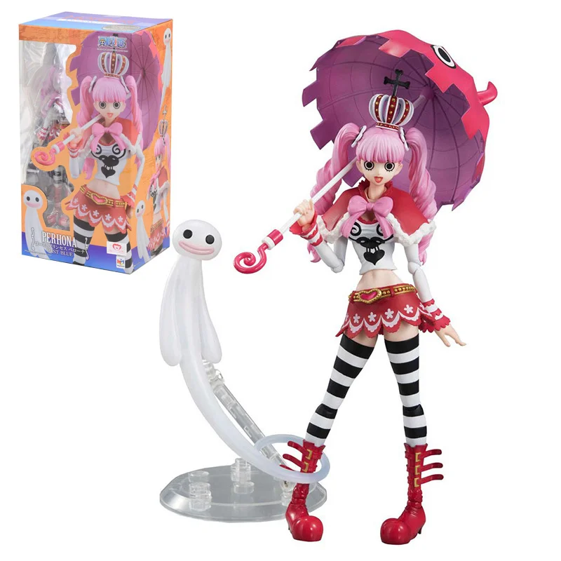 

Original Megahouse One Piece Figure Princess Mononoke Perona Action Pvc Collection Model Toy Anime Figure Toys for Kids
