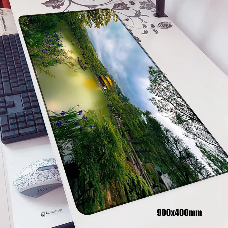 

Desk Pad China Style Custom Ink Pad Large Mouse Pads Game Table Mats Gamer Table for Pc Gaming Computers Playstation Consoles