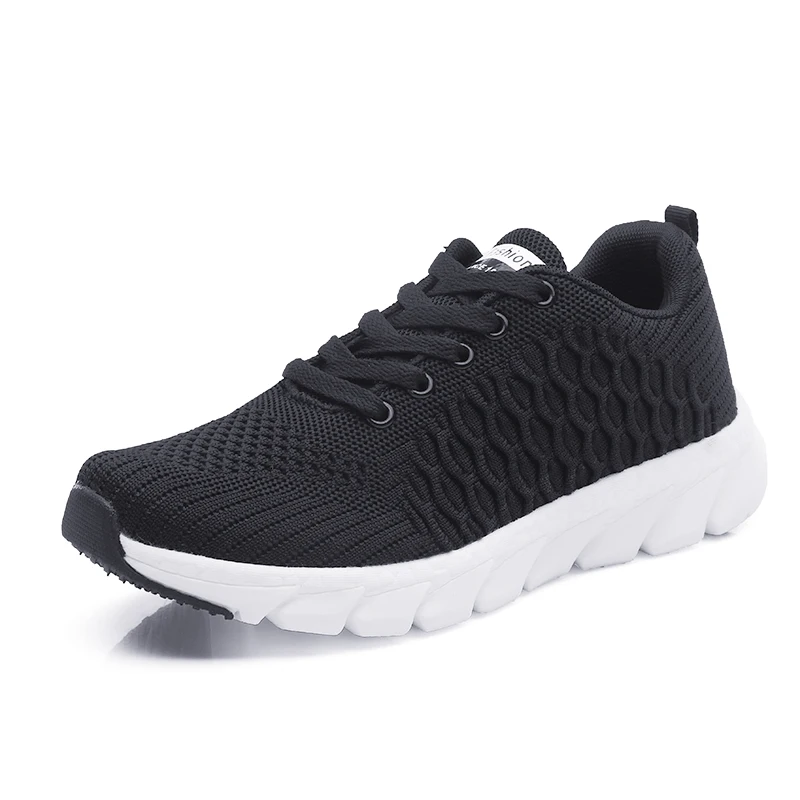 2019 Winter Women Tennis Shoes Female Comfortable Outdoor Jogging Sport Shoes Stable Athletic white black pink Soft Trainers hot