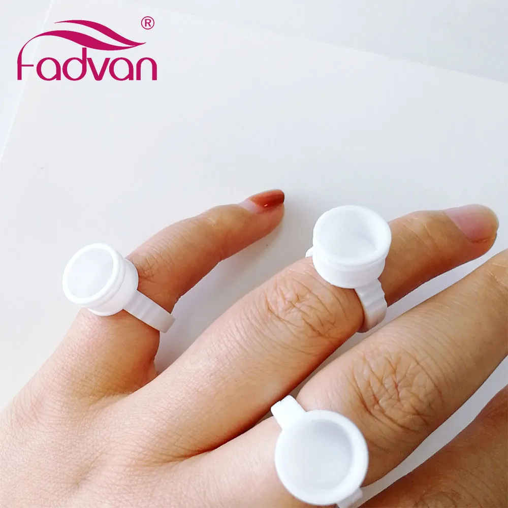 Кольцо держатель для клея ресниц 100 шт.|Накладные ресницы| |