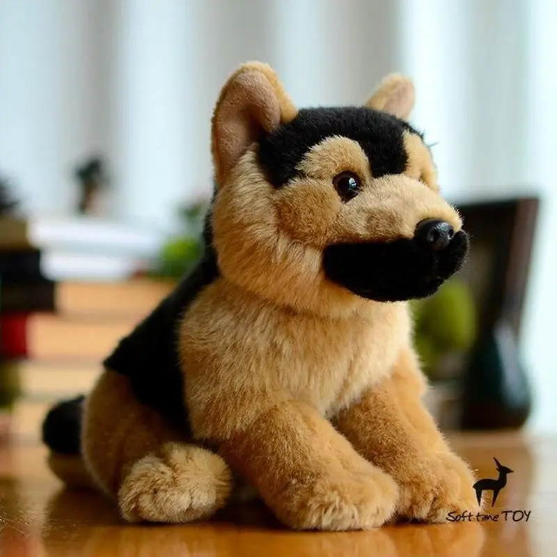 Реальной жизни собаки плюшевые животные игрушки для детей подарки на день