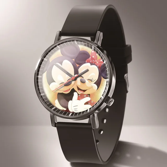 

New Fashion Mickey Women Watch boy girl Anime Cartoon Leather Quartz Watches Women Casual Dress Watch kobiet zegarka Reloj Mujer