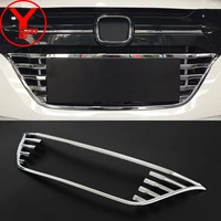 abs front grille cover for honda vezel hrv h rv 2014 2015 2016 2017 2018 car racing grill tuning exterior accessories ycsunz