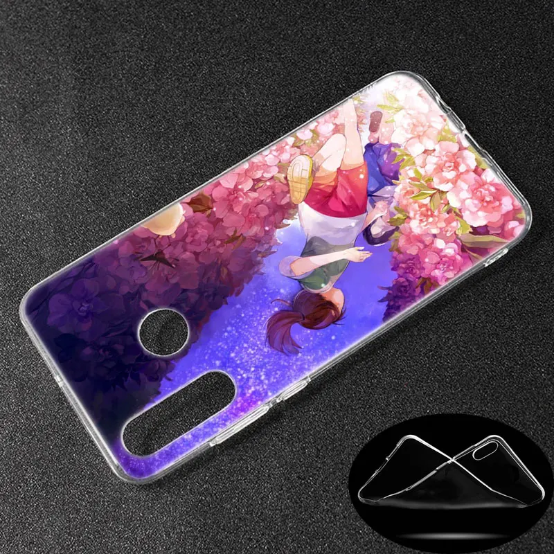 Мягкий чехол аниме студия Ghibli унесенный спиром Тоторо для huawei NOVA 3 3i 5 5i P20 P30 Pro P9 P10 P8 Lite P Smart Z Plus