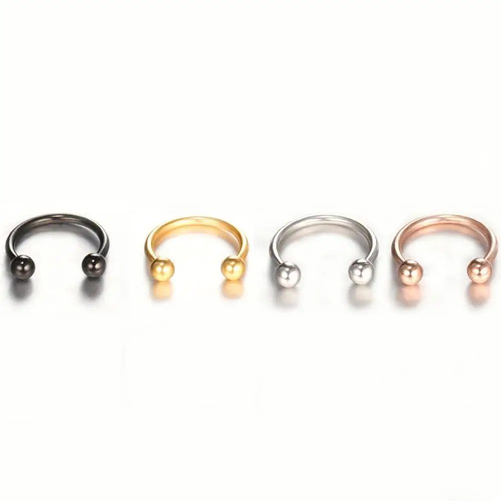 2021 Новая мода Мужчины Женщины Клип на фальшивый нос кольцо с зажимом возраст 6 8 10