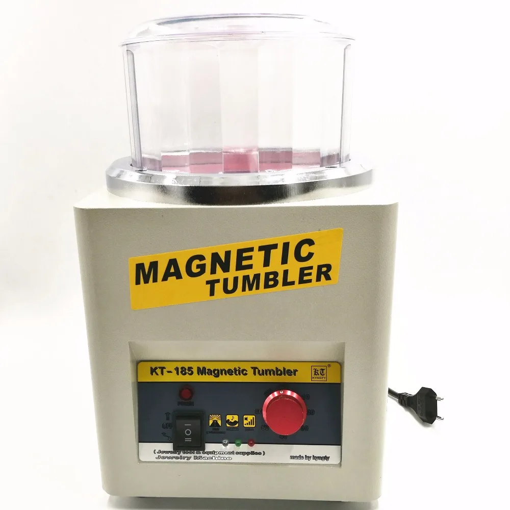 

Electric Magnetic Polishing Machine Cleaning Polishing KT-185 Magnetic Deburring Equipment, Jewelery Magnetic Polishing Machine