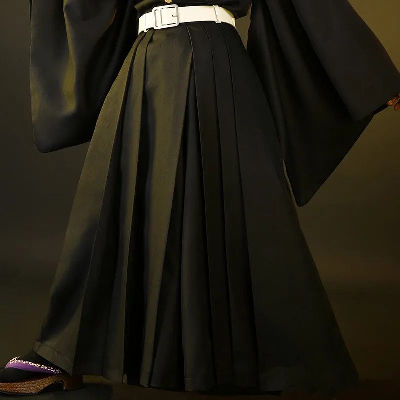 Костюм для косплея из аниме рассекающий демонов: киметсу no Yaiba Tokitou Muichirou черная