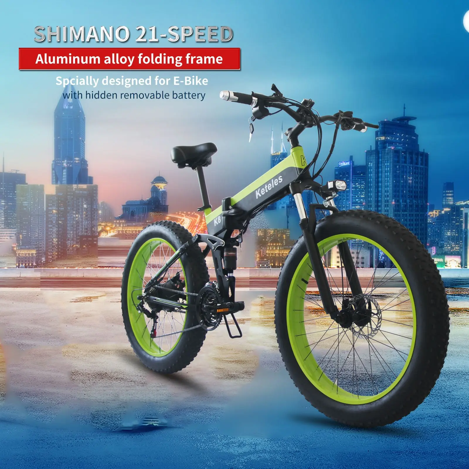 Электрический велосипед Max 36 км/ч 10 а/ч 48 В 350 Вт | Спорт и развлечения