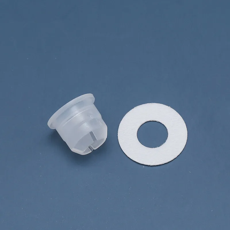 50 шт. * 30 мл капельницы белая стеклянная Сыворотка для макияжа упаковка маленький