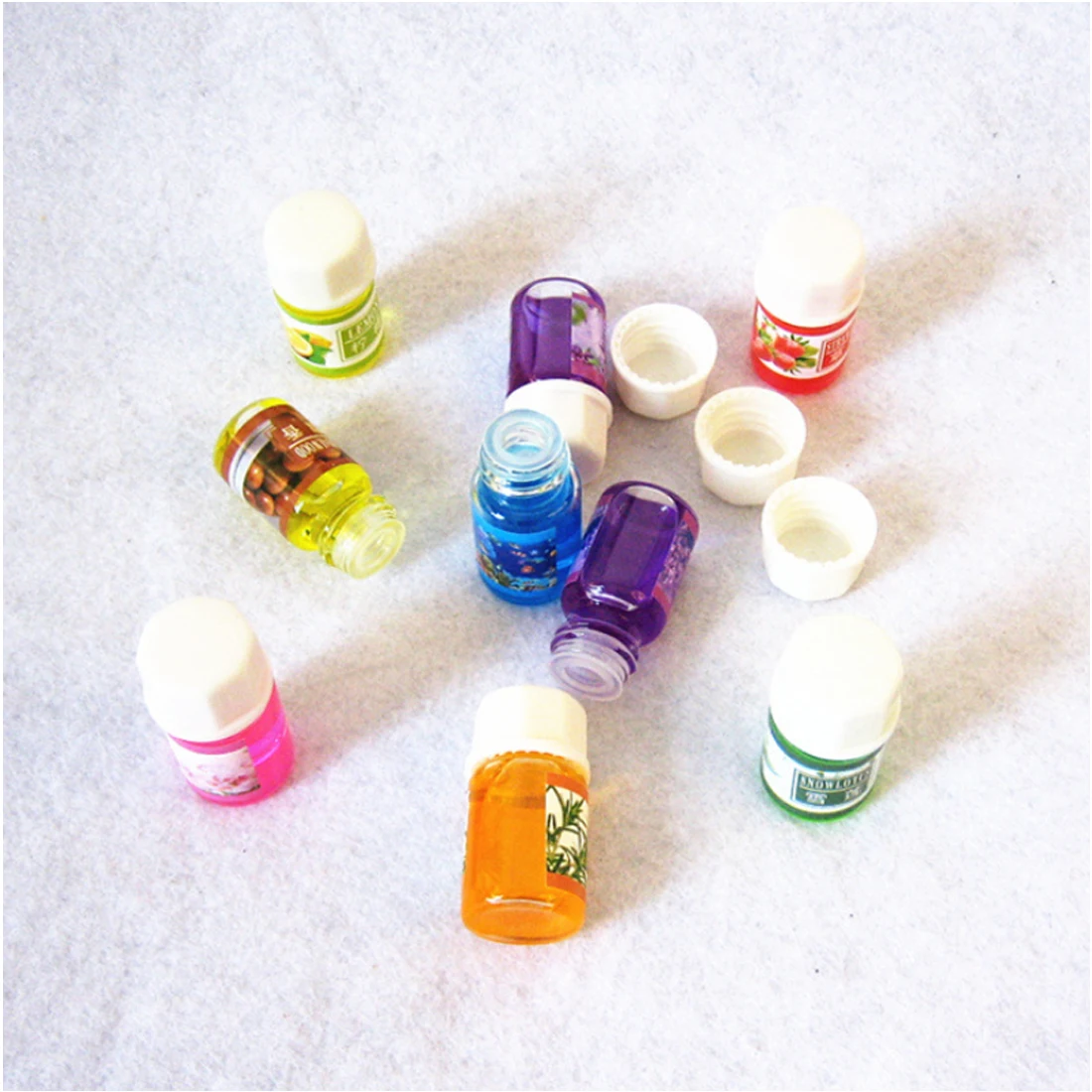 

12pc/Set help Sleep Relieve StressEssential Oil For Diffuser Aromatherapy Oil Massage Fragrances Natural Spa Oil Rose Lavender