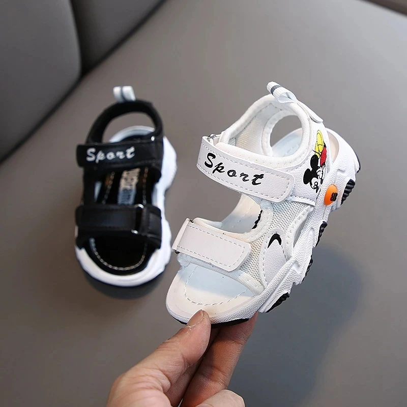 

High Quality Disney Cute Breathable Summer Children Sandals Micky Mouse Fashion Kids Sneakers Cool Girls Boys Toddlers Shoes