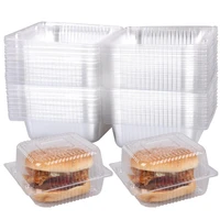 clamshell take out tray plastic hinged food containers disposable takeout box