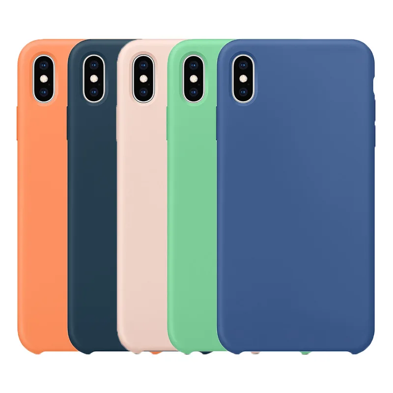Оригинальный Стильный силиконовый чехол для iPhone X XS 6 6S 7 8 Plus Fundas мягкий Apple Max XR 5s Capa