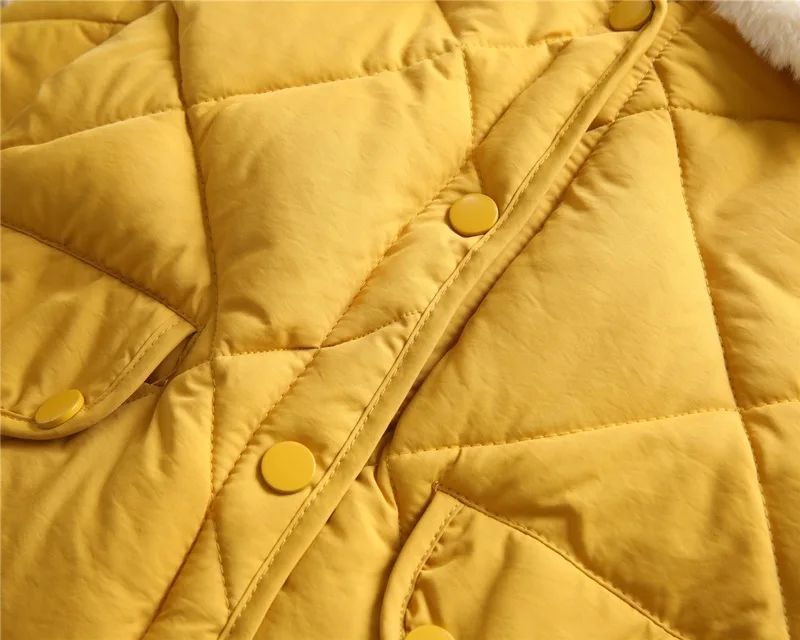 Дешевая осенне-зимняя детская Корейская свободная хлопковая куртка для