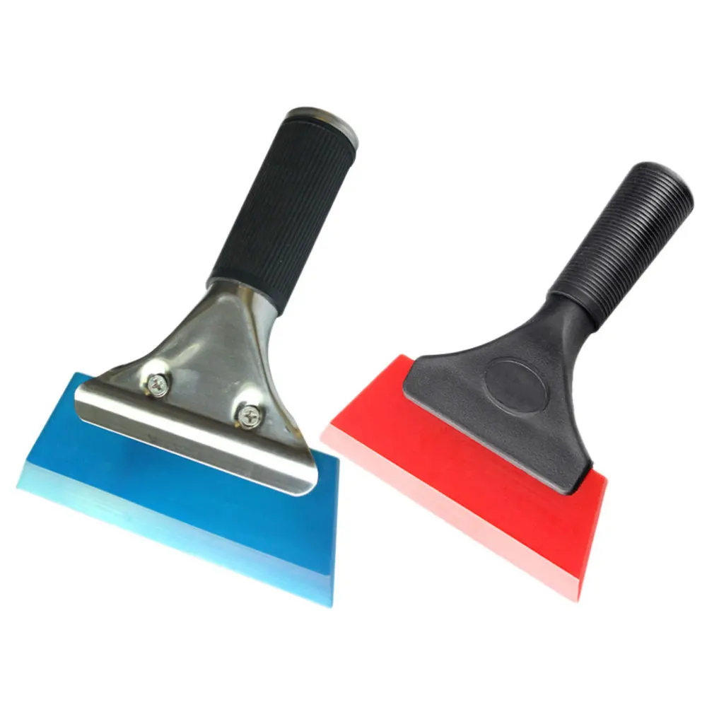 Скребок резиновый износостойкий из нержавеющей стали для чистки автомобиля 2 шт.|