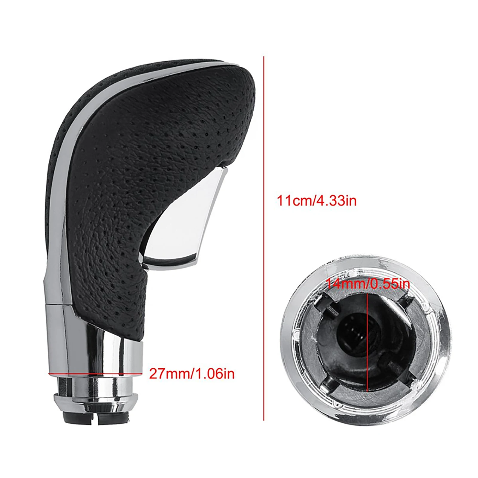 

Automatic Gear Shift Knob Transmission Dustproof Speed Gear Shift Lever Knob For Select Buick Regal Excelle GT XT Black 2 Colors