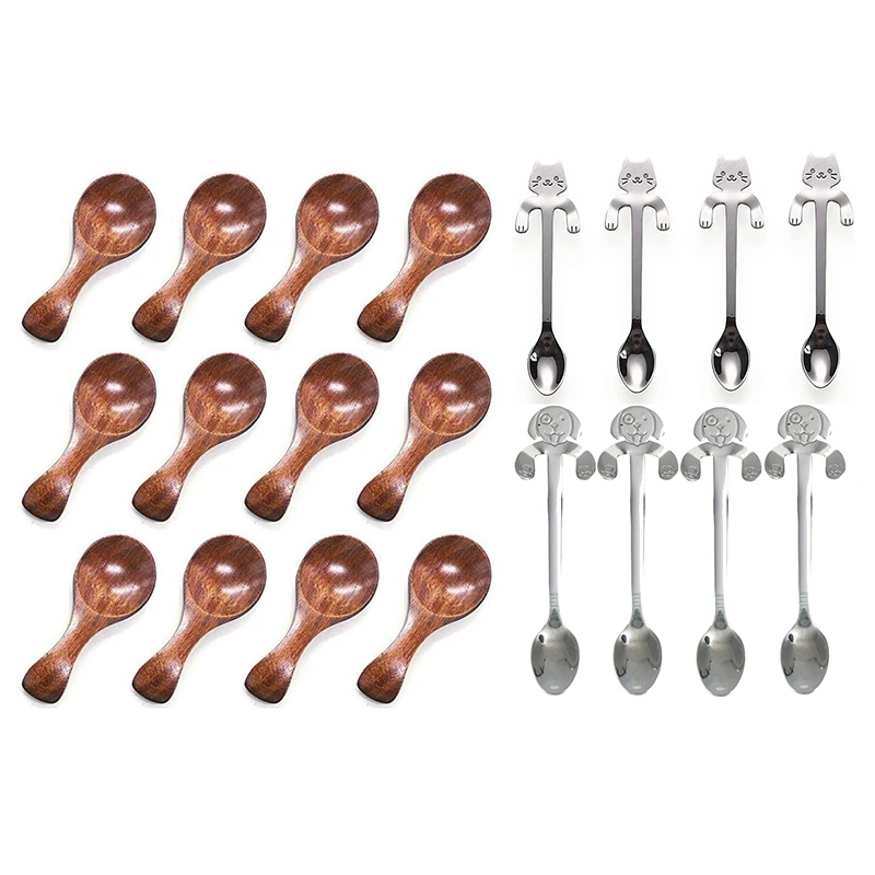 

10 шт., ложка для мороженого, из нержавеющей стали