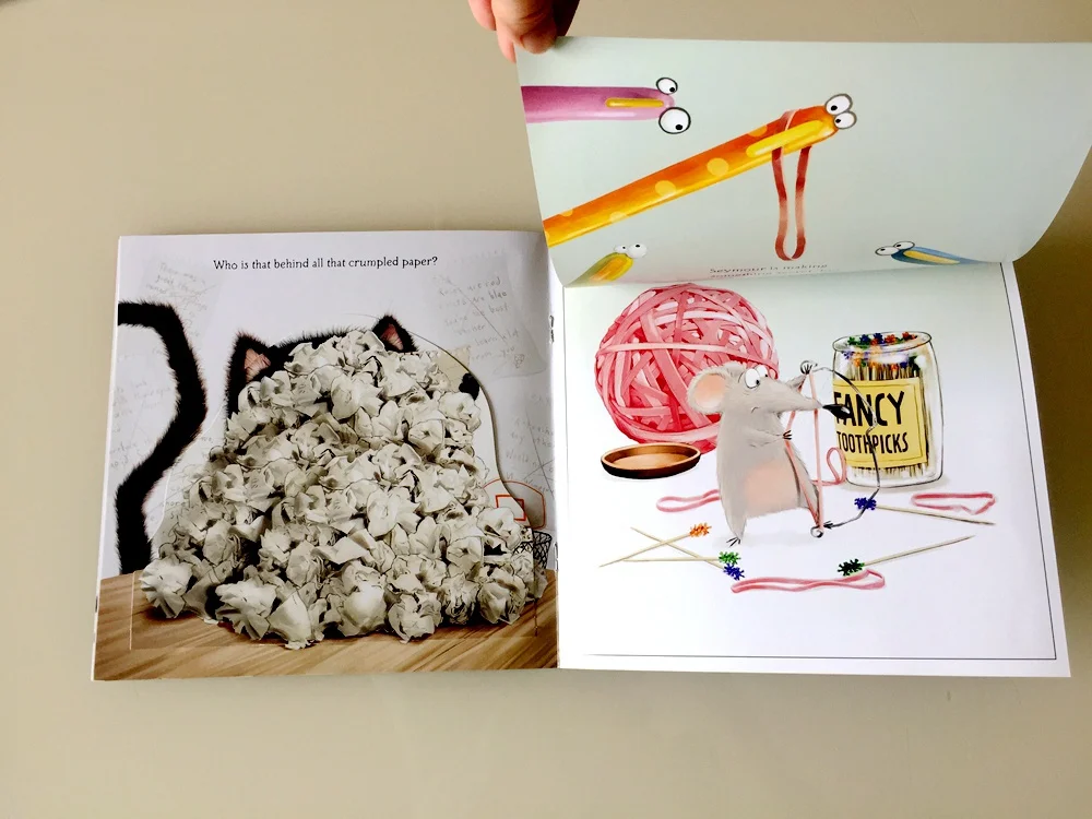 12 книг/набор Splat Cat забавная книга для чтения английская детей подарок малышей
