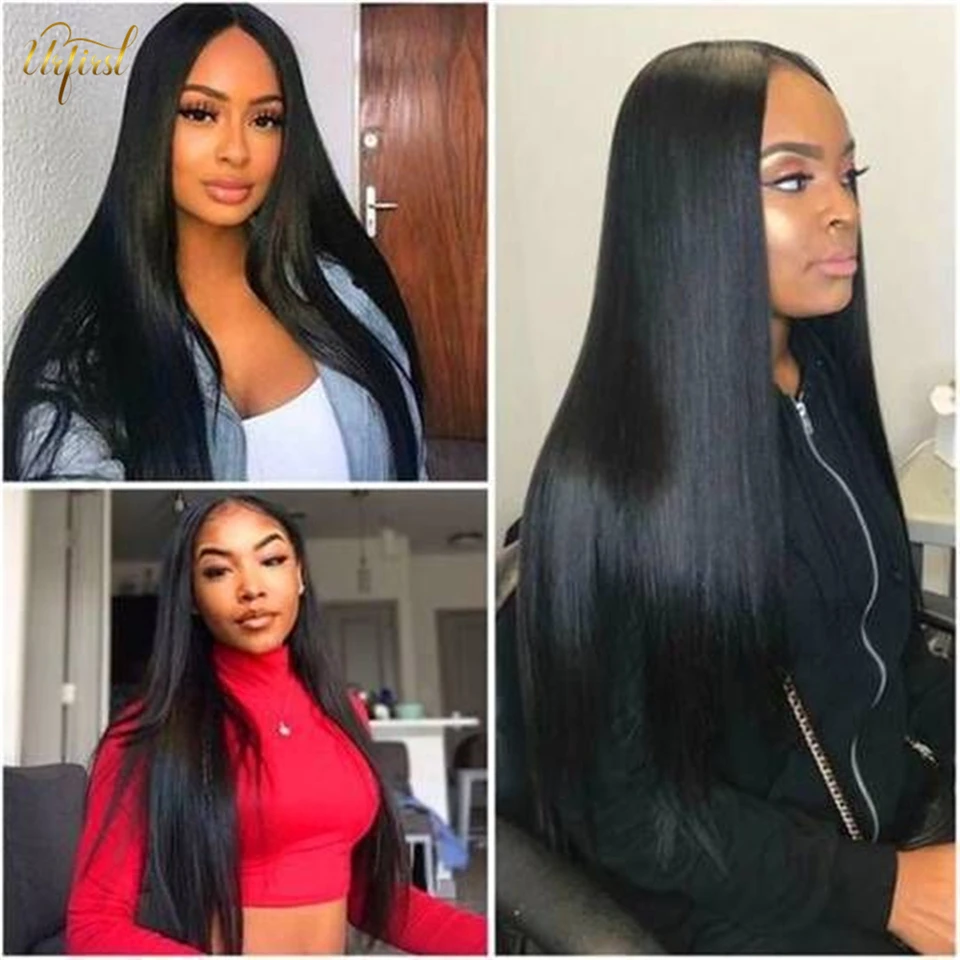 

Transparent Lace Frontal with Bundles Brazilian Straight Hair Bundles with Frontal Human Hair Bundles with Frontal For Women