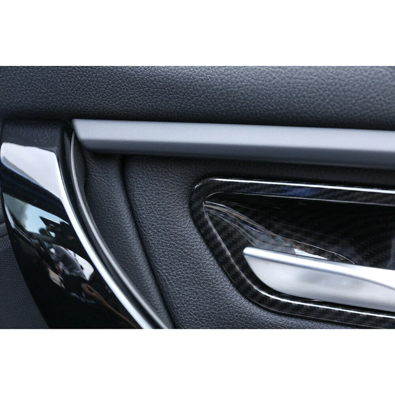 

Cover Door Handle Bowl Trim For BMW 3 4 Series F30 3GT F34 F36 2014+ Car Auto 4Pcs Inner