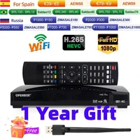 1 year gift original openbox v8s plus dvb s2 digital satellite receiver s v8 webtv biss key 2x usb slot usb wifi 3g