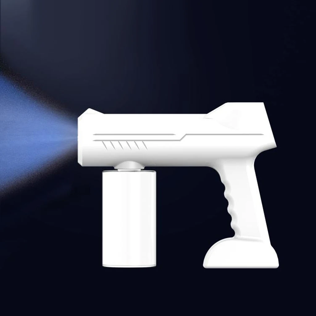 Pulverizador de luz azul Nano, desinfectante para el hogar, oficina, coche, nebulizador de desinfecci&oacute;n, blanco-0