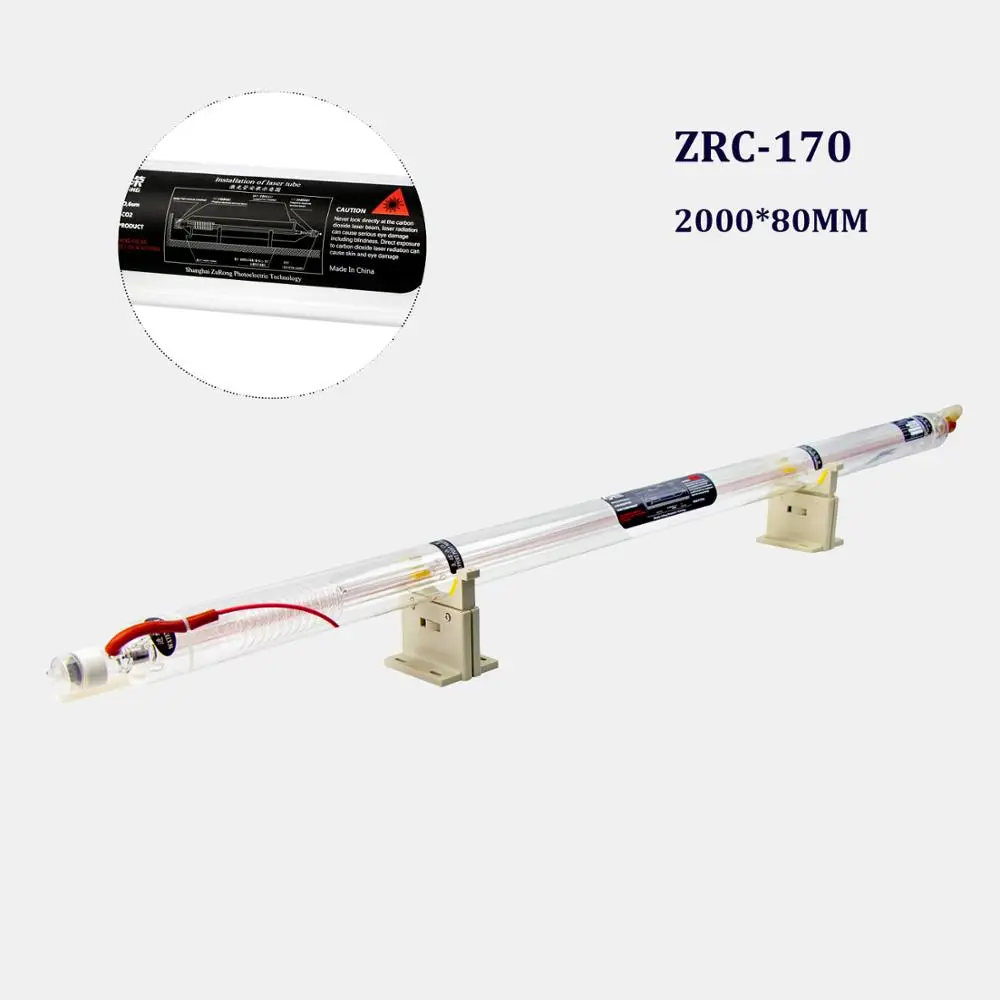 Shzr 170W 180W Co2 лазерная трубка с гарантией 9 месяцев | Инструменты