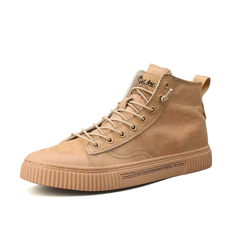 Уличные высокие походные ботинки мужская повседневная Водонепроницаемая