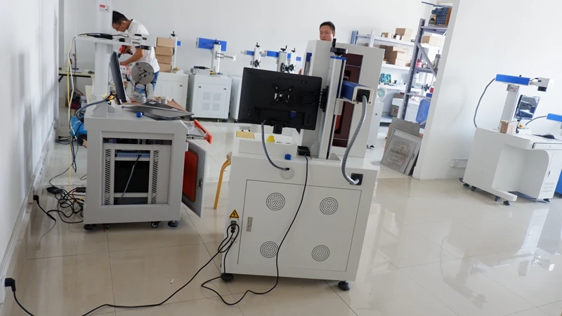 30W Fiber Laser Marking Machine closed cover fiber laser marking machine for jewerly rings silver gold mark | Инструменты