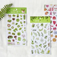 Sheet Kawaii Crystal Glue Stickers Decoration Scrapbooking Phone Stick Label Sticker Stationery Office School Supplies