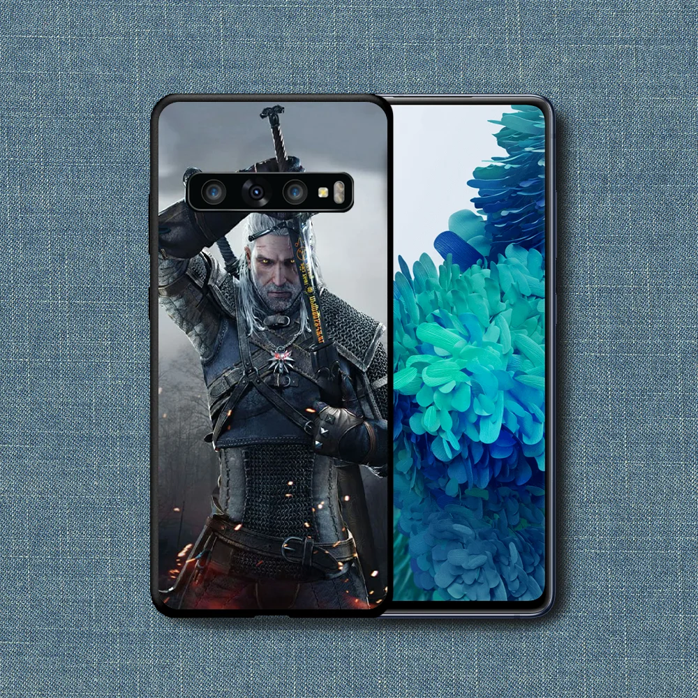 

Witchers 3 Geralt Game Phone Case For Samsung Galaxy Note S 8 9 10 20 Plus E Lite Uitra black Hoesjes Fashion Etui Tpu Cover