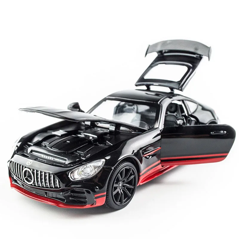 

1:32 Mercedes-Benz GT AMG Sport Car Alloy Model Car Diecast for Children Gifts Collector Kids Boy Toys Car