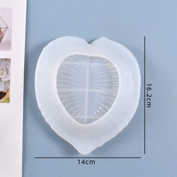 

11Pcs Leaf Disc Fruit Snack Storage Silicone Diy Crystal Glue Mold