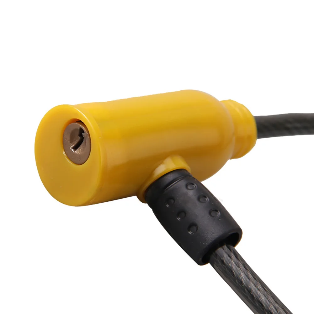 

Portable Bike Lock Anti-theft Scooter Bike Bicycle Safety Steel Wire Lock with 2 Keys Outdoor Sports Bicycle Safety