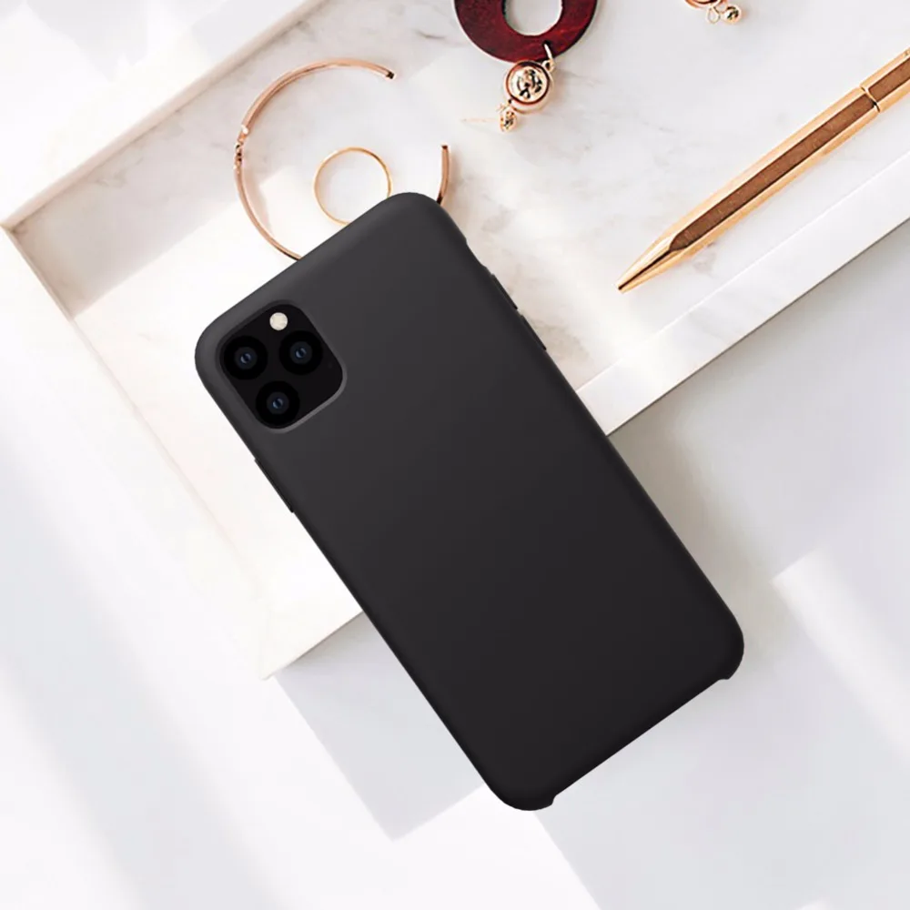 10 шт./лот защитный чехол Nillkin Flex Pure для iphone 11 pro 5,8 дюймов жидкий силиконовый резиновый противоударный чехол для телефона
