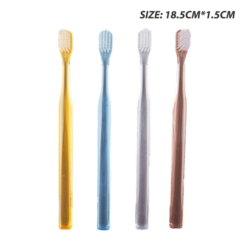 

4Pcs Toothbrush Nordic Style Nano Silicone Polymer Teeth Cleaning Family Pack Teeth Whitening Toothbrushes Soft Dental Oral Care