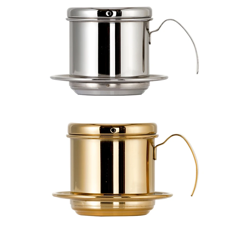 Многоразовый переносной капельный фильтр из нержавеющей стали для