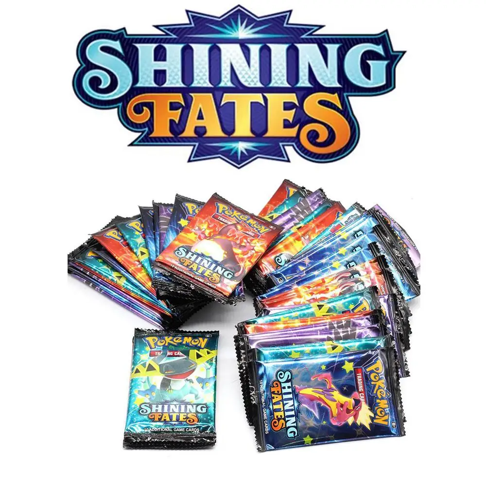 Cartas de Pok&eacute;mon GX Tag Team Vmax EX Mega Energy, juego de cartas coleccionables, 9 Uds.-3