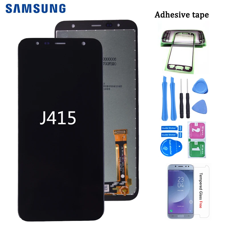 Для samsung Galaxy J4+ J415 SM-J415F J415FN ЖК-дисплей с сенсорным экраном для samsung J6+ J610 ЖК-экран