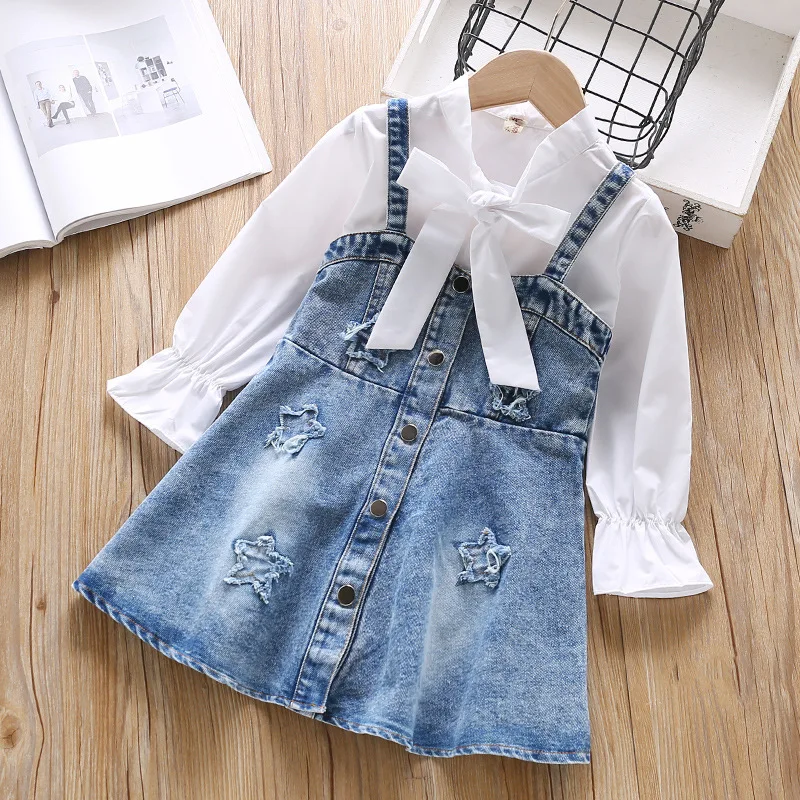 Весенняя одежда для маленьких девочек 2019 г. Осенние модные комплекты одежды