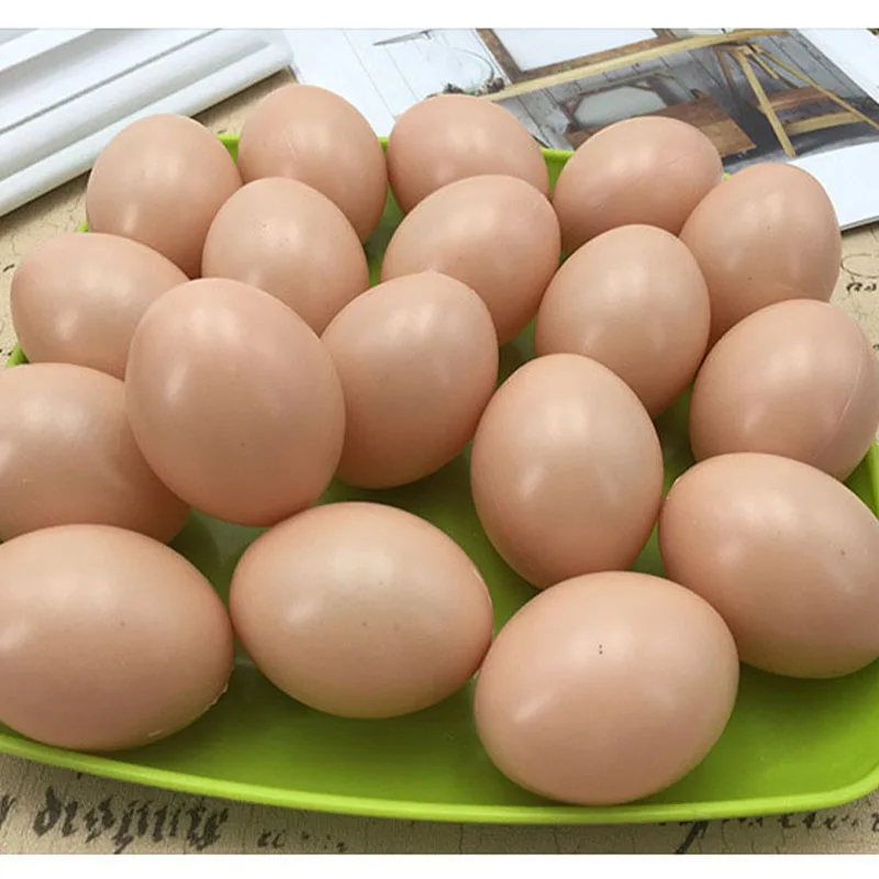 1 шт. имитация искусственного яйца пластик искусственное яйцо ручная роспись