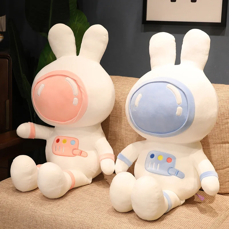 

35-100 Cm Astronaut Bunny Kawaii Cure Birthday Gifts For Friends Accompany Sleeping Bedside Sofa Cushion Coax Children Plush Toy