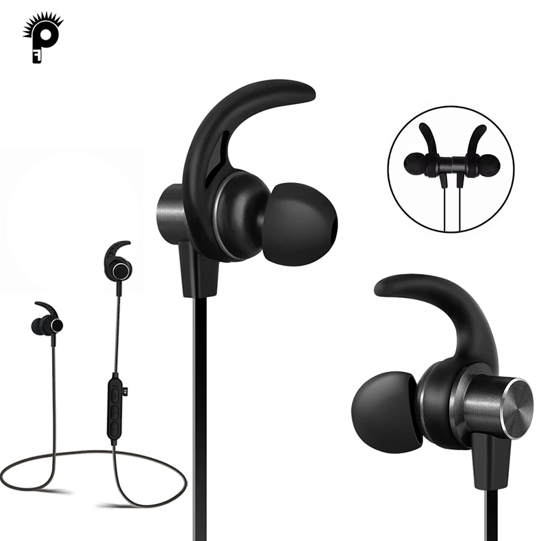 PunnkFunnk Bluetooth наушники беспроводные наушники Bluetooth 5,0 MP3 плеер Matel Magentic 3D стерео наушники с микрофоном