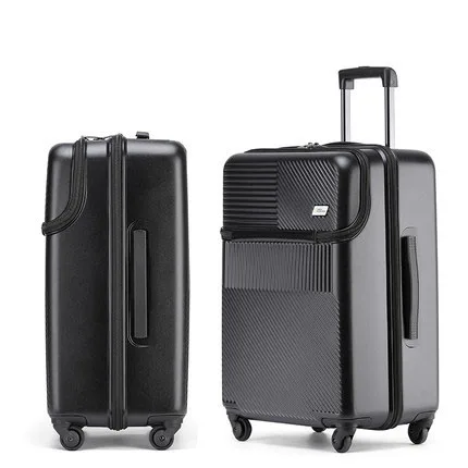 Новинка модный чемодан на колесиках Letrend дорожная сумка с алюминиевой рамой