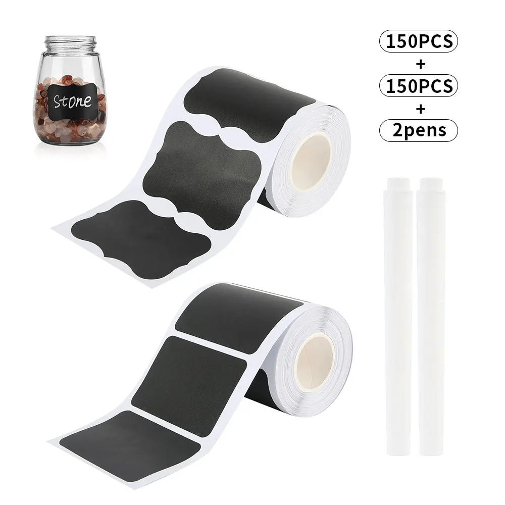 300 шт./компл. водостойкие кухонные этикетки для специй наклейки домашней банки